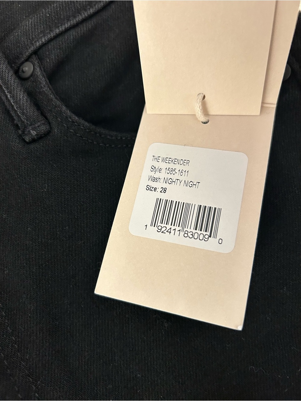 Mother The Weekend Flare Jeans in Nighty Night Size 28 - Picture 9 of 12